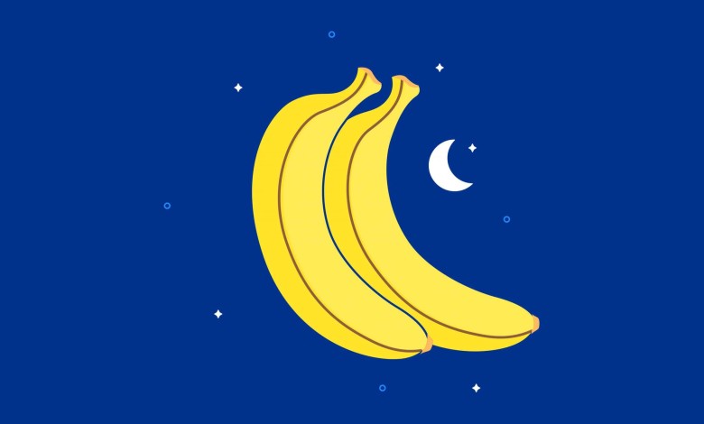 فوائد الموز قبل النوم
