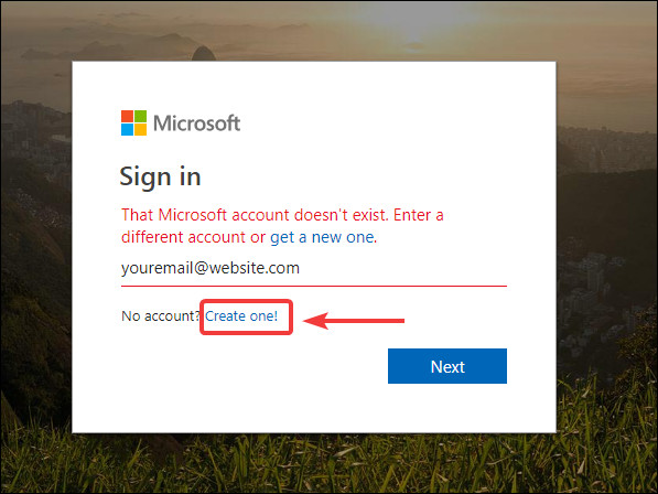 كيف يمكن تسجيل الدخول الى حساب مايكروسوفت ؟