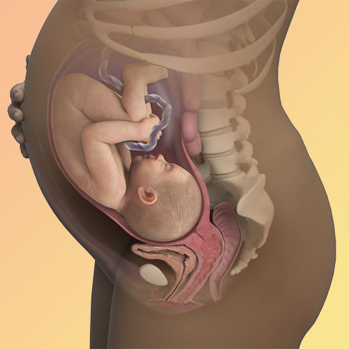 هل ألم أعلى البطن من علامات الولادة