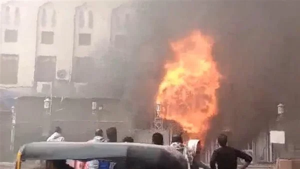 تفاصيل حريق مستشفى النور المحمدي بالمطرية