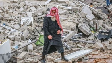 زلزال تركيا يطيح بالوطن العربي ويصل الى فلسطين
