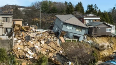زلزال قوي يضرب اليابان في اول ايام العام الجديد